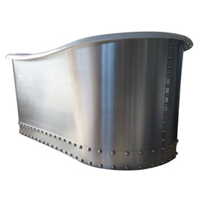 Fobest Handcrafted Cast Iron Custom Stainless Steel Bathtub FSBT-1 - Fobest Appliance