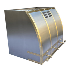 Fobest Instock Stainless Steel Ductless Range Hood FSS-23 (30"W x 24"H x 21"D)