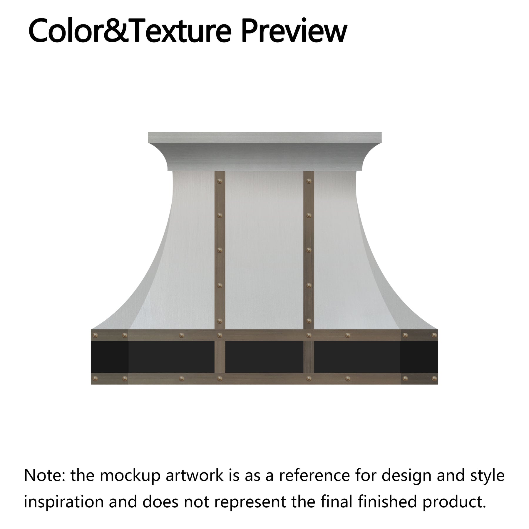 Fobest Custom Metal Range Hood Model FSS-455 | 50% Deposit Custom Link for Carolyn