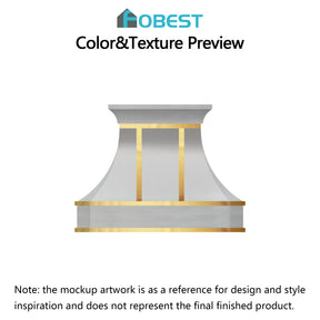 Fobest Custom Range Hood-Custom Link for Zachary