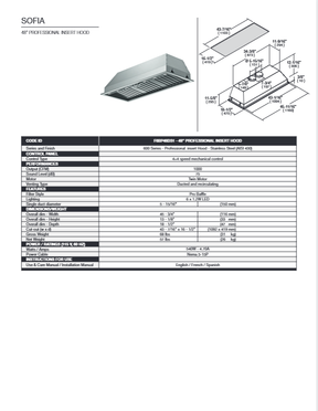 FOBEST Custom Range Hood-FSS-132 Custom Range Hood for Haley