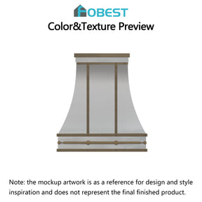 Fobest Custom Range Hood-Custom Link for Tara