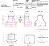 Fobest Custom Range Hood-Custom Link for Barbara