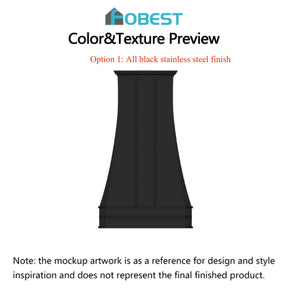 Fobest Custom Range Hood-Custom Link for Mike