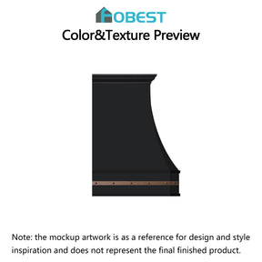 Fobest Custom Range Hood-FCP-69 Stainless Steel Range Hood  Metal Range Hood Custom Link