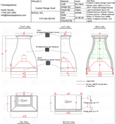 Fobest Custom Range Hood-FCP-259 Custom Link for Daniel Kuemmerle
