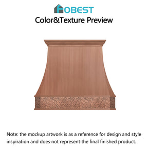 Fobest Custom Range Hood-FCP-69 Copper Metal Range Hood Custom Link for Sydney 