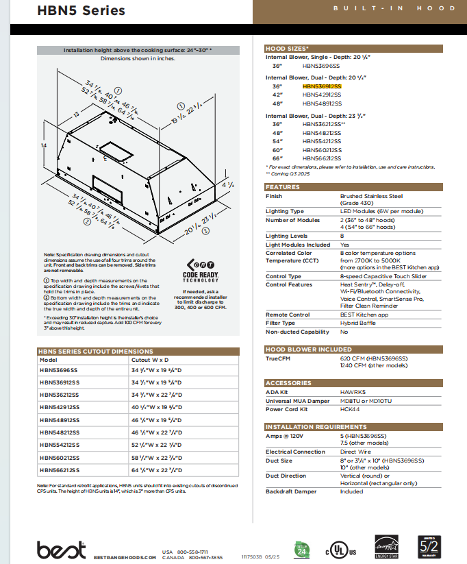 FOBEST Custom Metal Range Hood- FSS-274 Custom Link for Brad