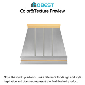 Fobest Custom Range Hood-FSS-222 Range Hood 50% Deposit Custom Link for Andrea
