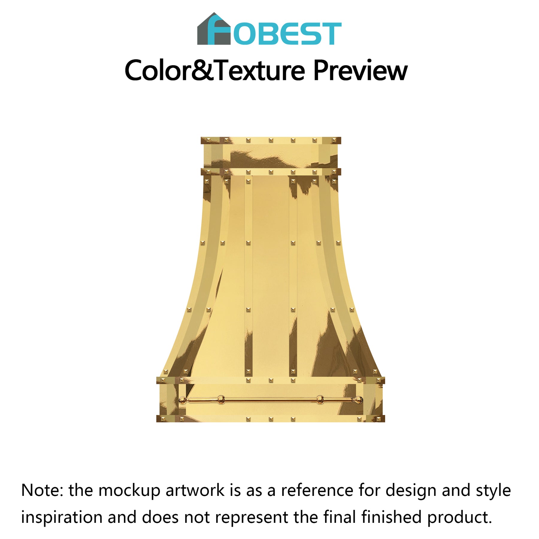 Fobest Custom Range Hood-FSS- 480 Custom Link for Paul
