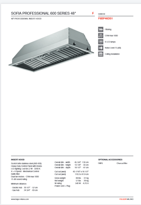 FOBEST Custom Range Hood-FSS-132 Custom Range Hood for Haley