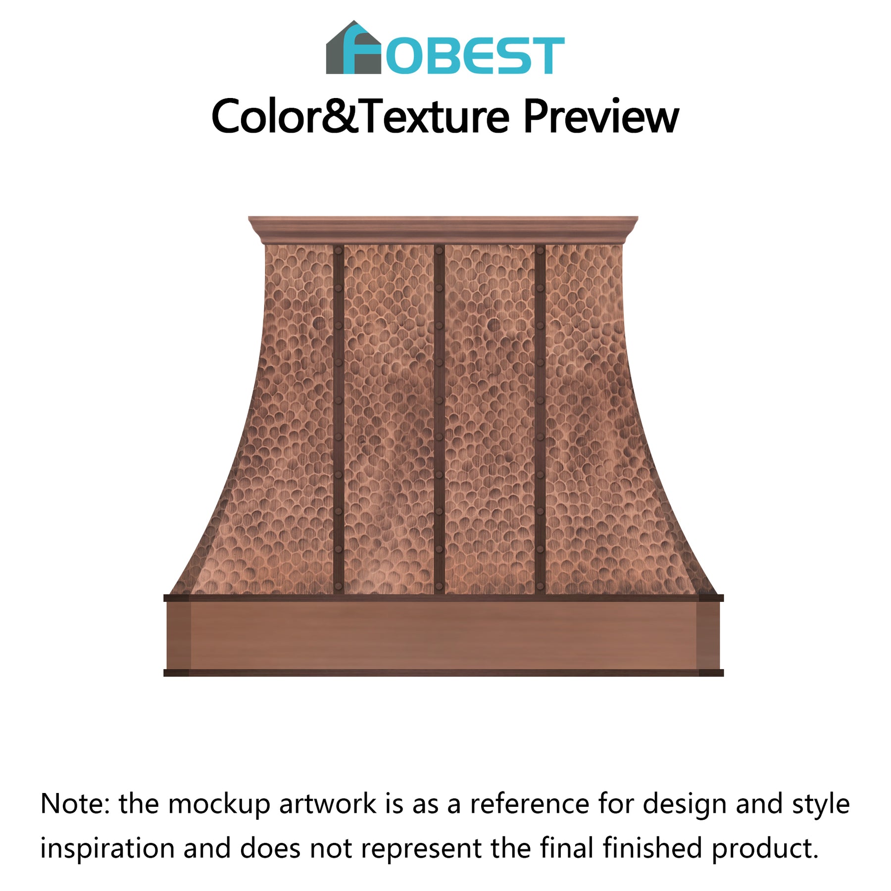 Fobest Custom Range Hood-Custom Link for Christina