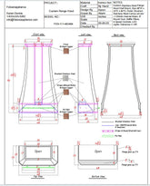 Fobest Custom Stainless Steel Range Hood - Custom Link for Don Ireland