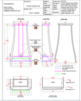 Fobest Custom Stainless Steel Range Hood - Custom Link for Don Ireland