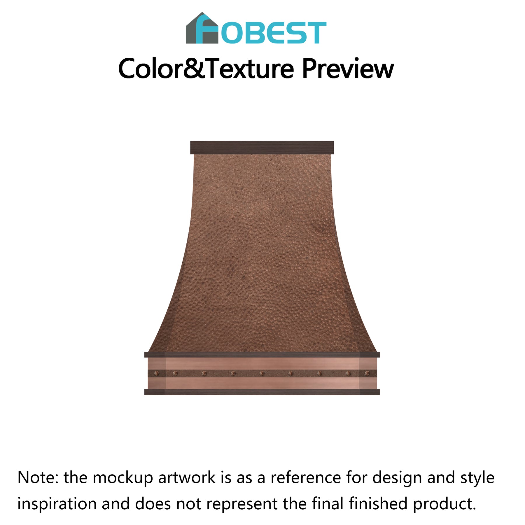 Fobest Custom Range HoodFCP-205 Custom Link for Loni
