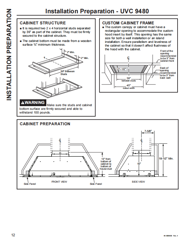 Fobest Custom Range Hood-FCP-69 Stainless Steel Range Hood  Metal Range Hood Custom Link