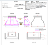 FOBEST FSS-461 Custom Range Hood 50% Deposit Custom Link for Jayram Krishnan