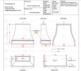 Fobest Custom Metal Range Hood FSS-426 Custom Link for Kyle