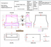 Fobest Custom Range Hood-FCP-201 Oil Rubbed Bronze Metal Range Hood Custom Link for Vinnie