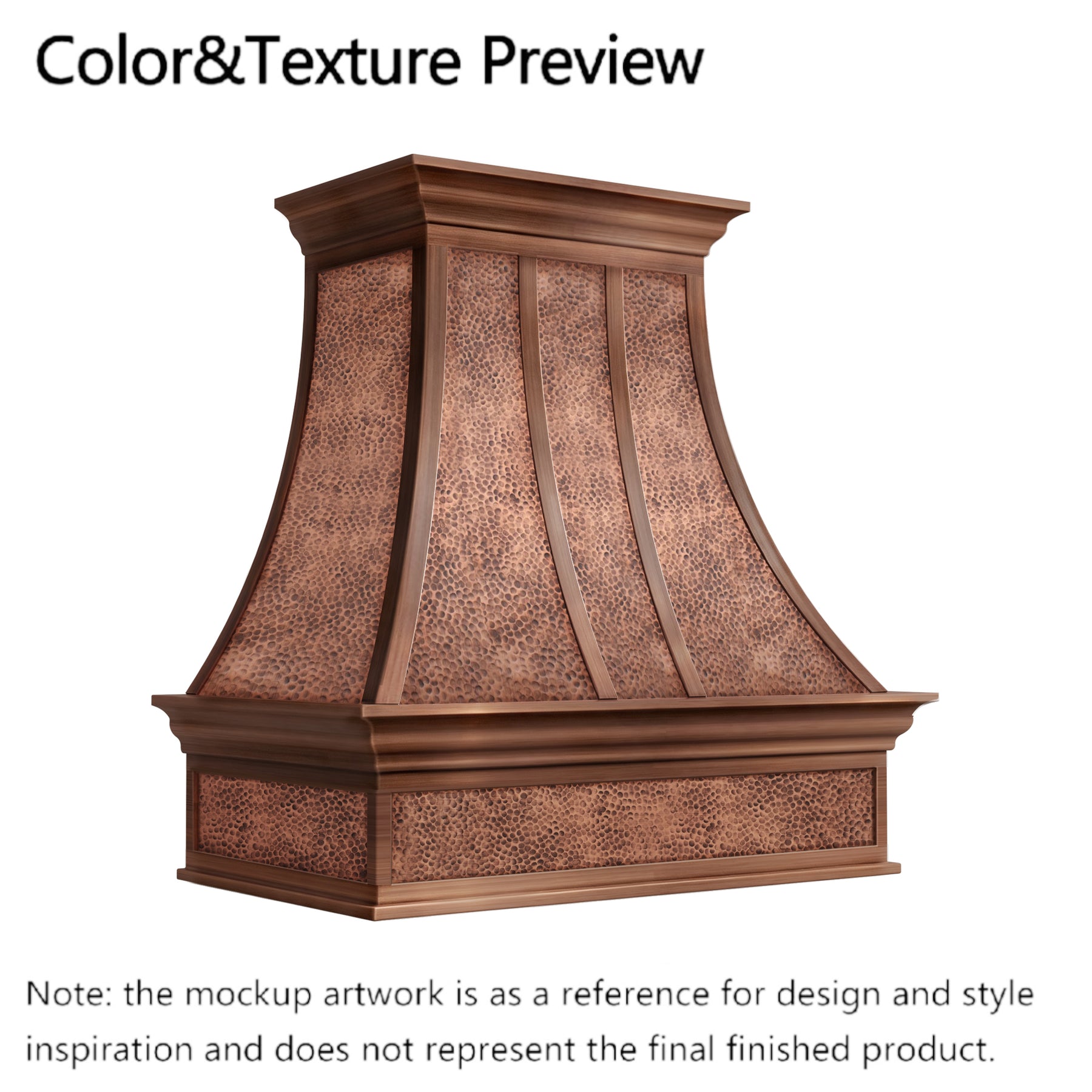 Fobest Custom Range Hood-FCP-101  Copper Range Hood  Metal Range Hood Custom Link