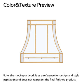 FOBEST Custom Range Hood- FSS-339 Custom Link for Patrick