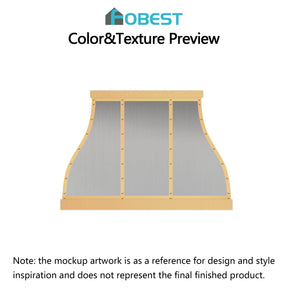 Fobest Custom Range Hood-FSS-45 Stainless Steel Range Hood Custom Link for Joel