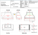 Fobest Custom Range Hood-FSS-194 Brass Metal Range Hood Custom Link for Gianna