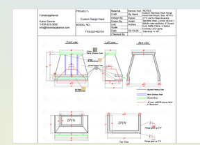 Fobest Custom Range Hood-FSS-222 Range Hood 50% Deposit Custom Link for Andrea
