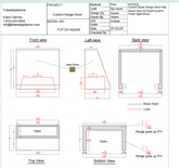Fobest Custom Range Hood-Custom Link for Tolbert