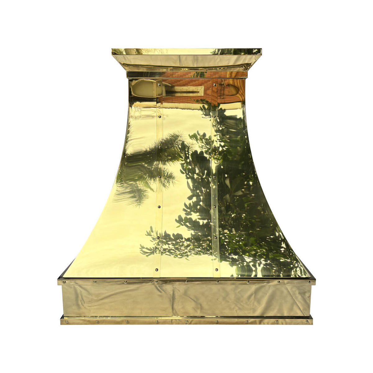 Fobest Instock Polished Brass Range Hood( 36"W x22"D x 39"H )