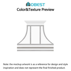 Fobest Custom Range Hood-Custom Link for Doyle