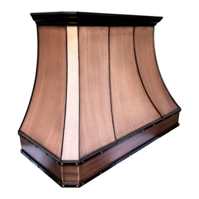 Fobest Instock Custom Copper Range Hood with Antique Copper Finish FCP-252