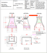 Fobest Custom Range Hood-Custom Link for Linda Borron