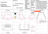Fobest Custom Metal Range Hood FSS -119 -Custom Link for Ellie Bernholz