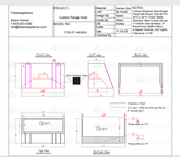 Fobest Custom Metal Range Hood FSS-371 - 50% Deposit Custom Link for Stephanie Sola-Sole