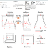 Fobest Custom Range Hood-Custom Link for Katie