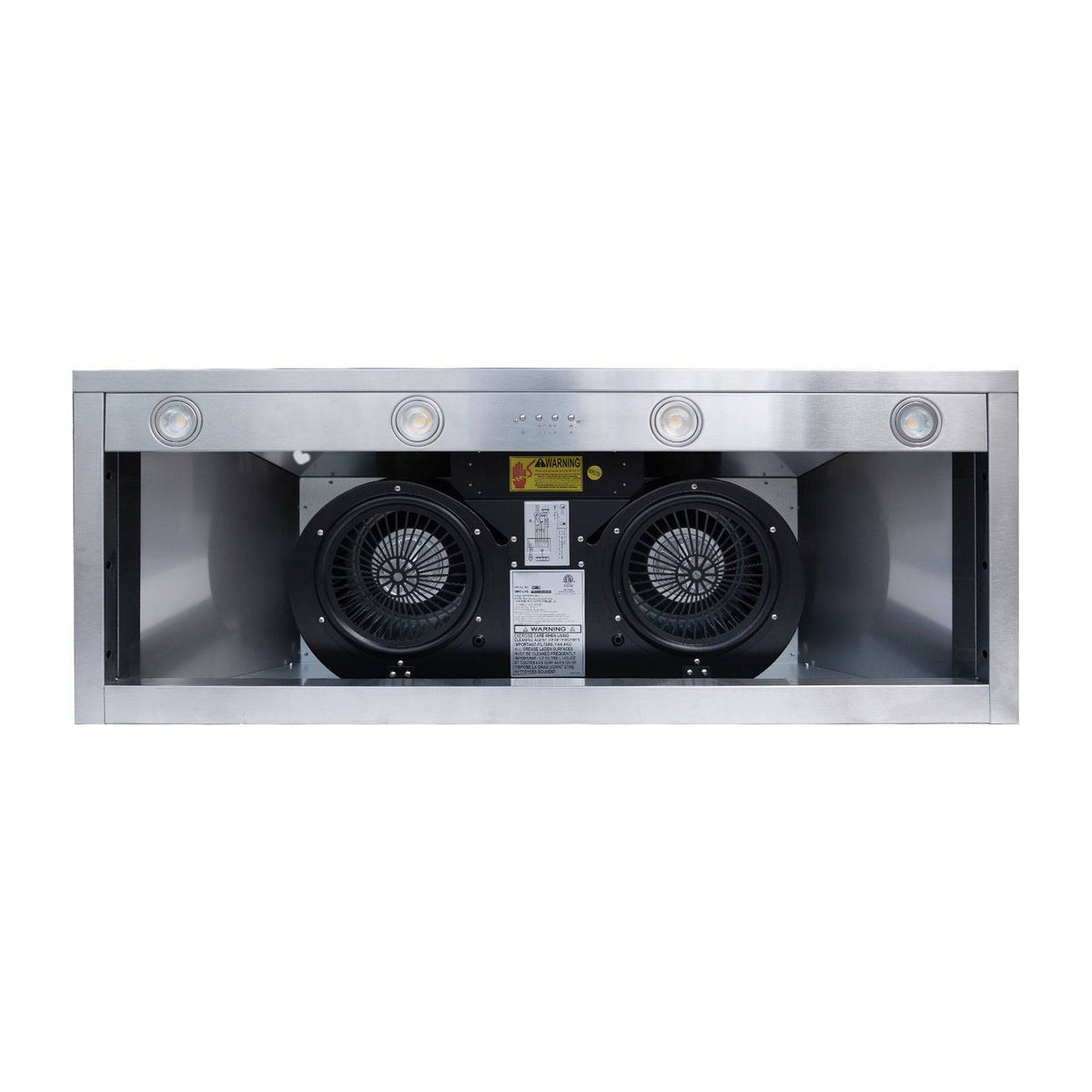 Fobest 48 inch 1150CFM Built-In Stainless Steel Range Hood Insert with LED lights-F0148 - -Fobest Appliance