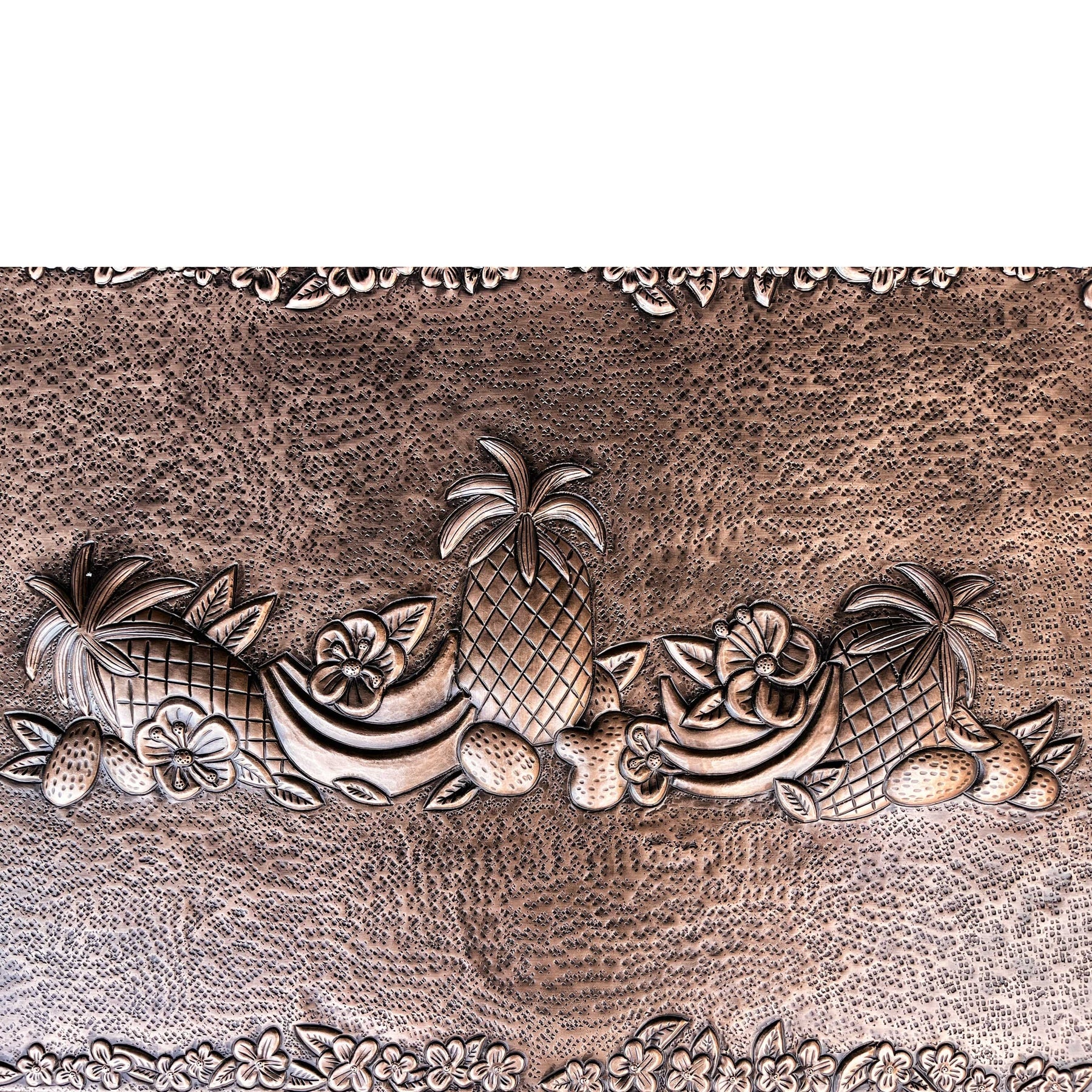 Fobest Handmade Copper Backsplash Kitchen Backsplash Wall Art Vintage Coss  Design-BK9