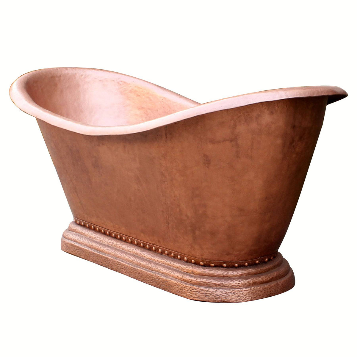 Fobest Handmade Double-Slipper Custom Copper Bathtub FBT-3