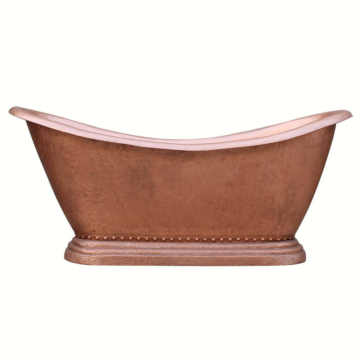 Fobest Handmade Double-Slipper Custom Copper Bathtub FBT-3