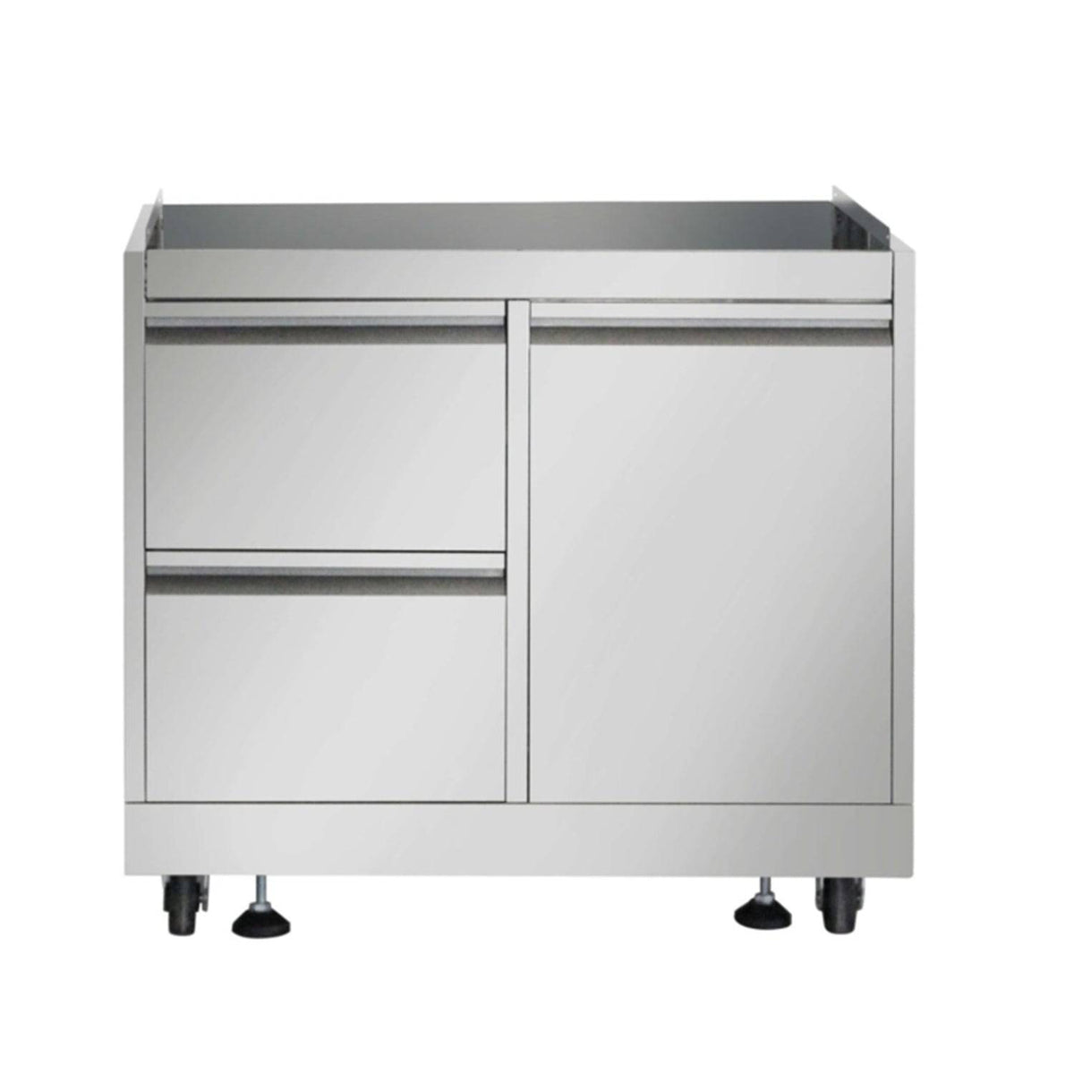 Fobest Outdoor Kitchen BBQ Grill Cabinet in Stainless Steel