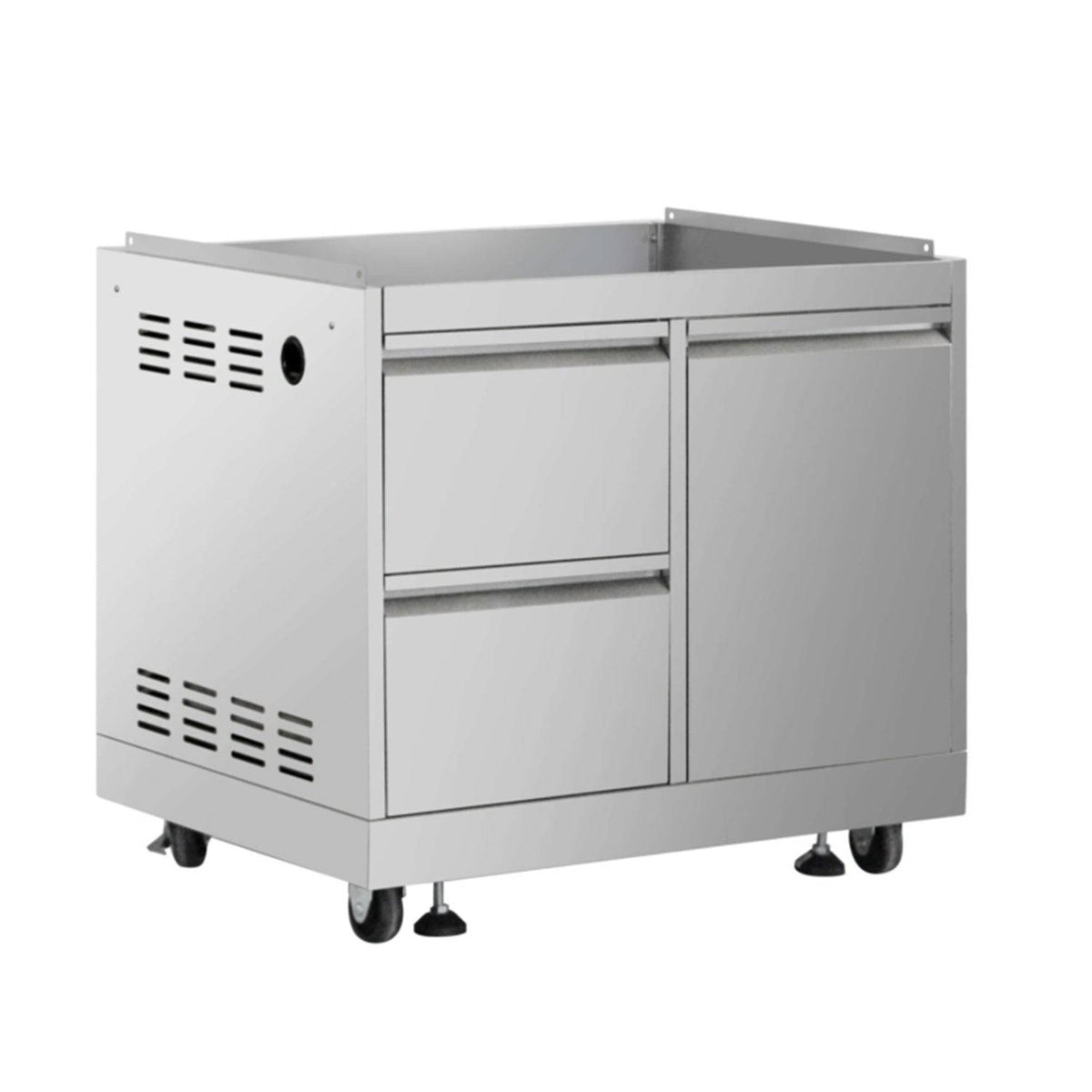 Fobest Outdoor Kitchen BBQ Grill Cabinet in Stainless Steel
