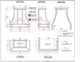 Fobest Copper Range Hood-Custom Link For Karen-FCP-40 - -Fobest Appliance