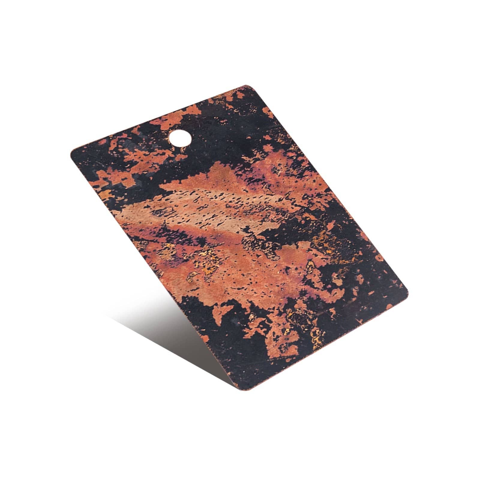 Fobest Copper Samples-Fired Copper Smooth Texture
