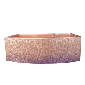 Fobest Double Bowl Natural Copper Kitchen Sink FCK-3 - Copper Sink-Fobest Appliance