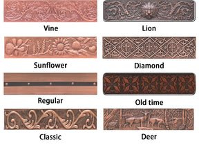 Fobest Handmade Classic Custom Hammered Vintage Copper Bathtub FBT-15 - -Fobest Appliance