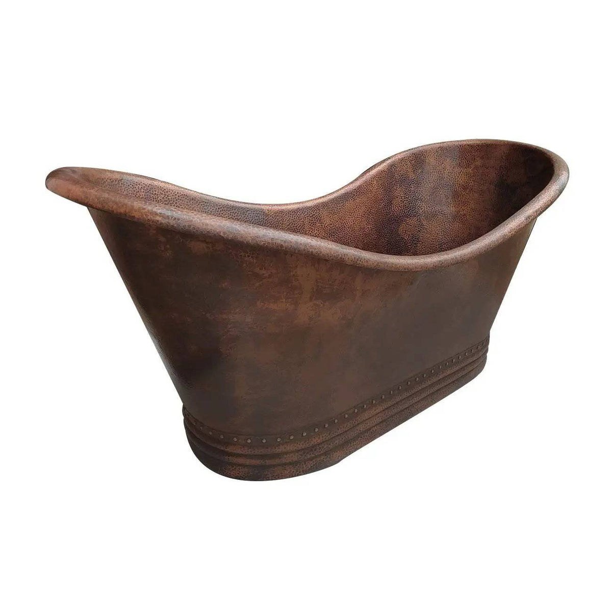 Fobest Handmade Double-Slipper Custom Vintage Copper Bathtub FBT-7 - -Fobest Appliance