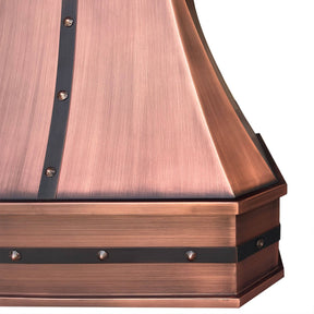 Fobest Instock Copper Range Hood FCP-7 (30"W x 21"D x 36"H) - Instock Range Hood-Fobest Appliance