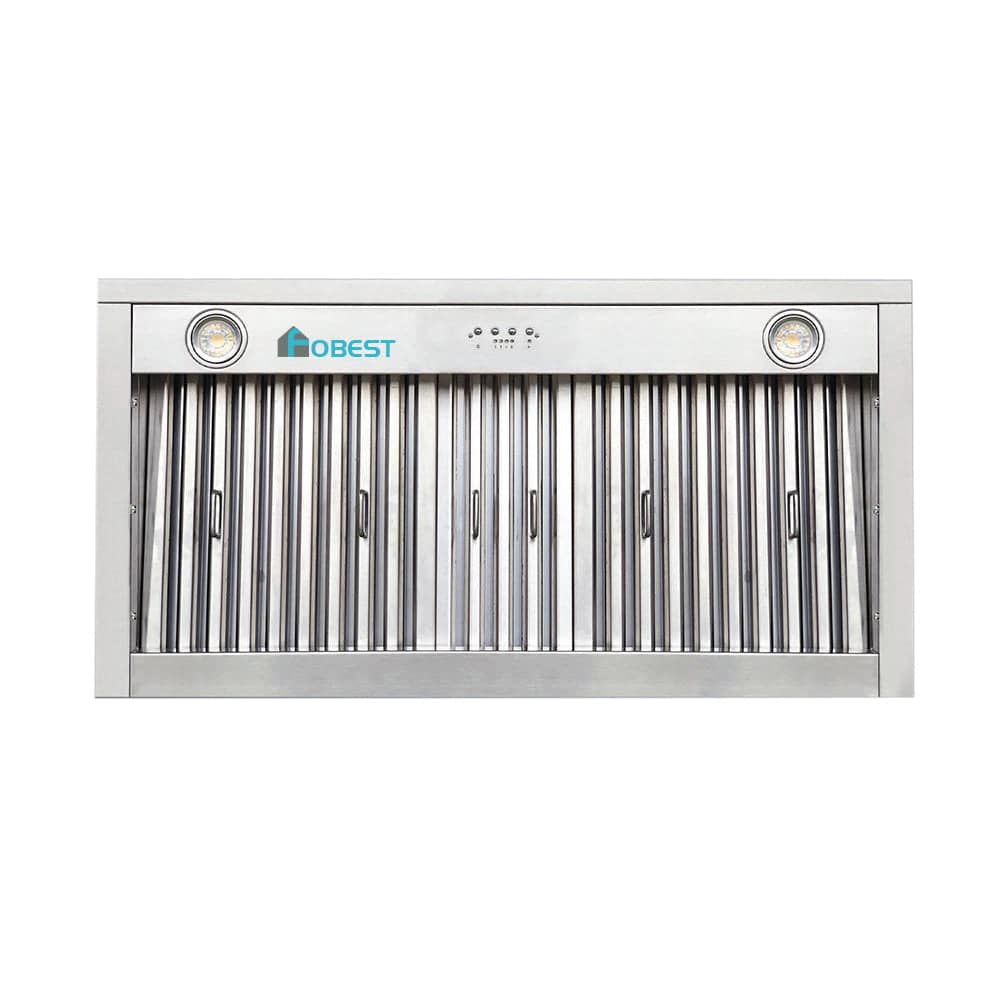 Fobest Instock Stainless Steel Range Hood FSS-8 (36"W x 24"D x 36"H) - Instock Range Hood-Fobest Appliance