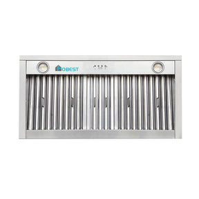 Fobest Instock Stainless Steel Range Hood FSS-8 (36"W x 24"D x 36"H) - Instock Range Hood-Fobest Appliance